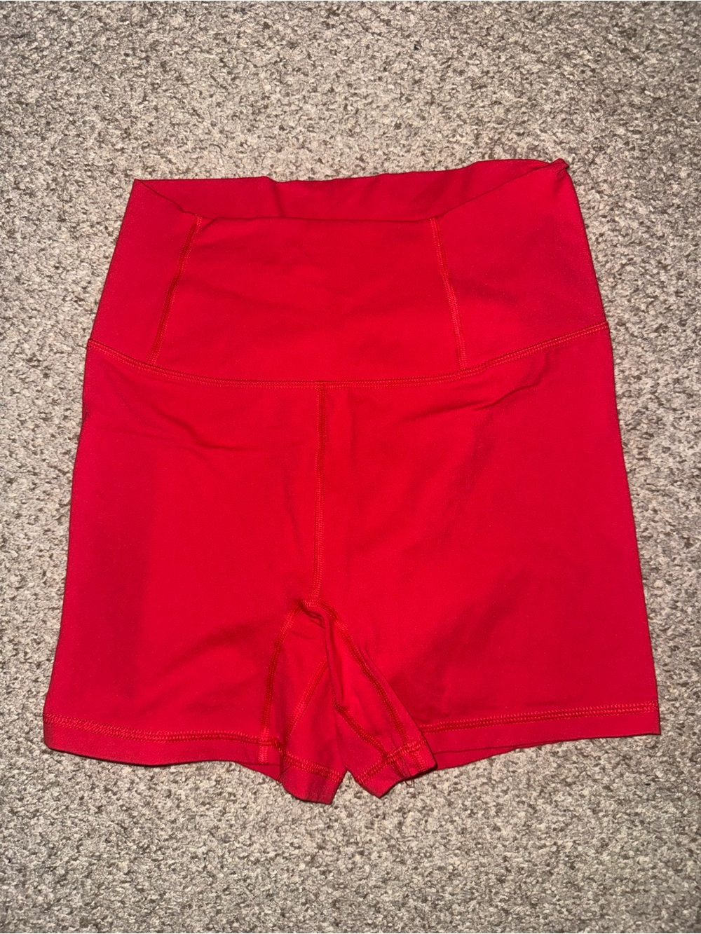 Free people Never Better 5" Bike Shorts High-Rise Red Women's Bike Shorts red sm